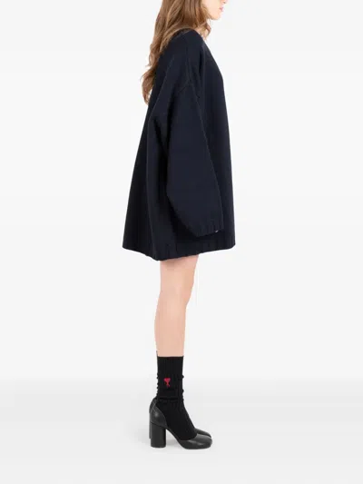Société Anonyme Logo-patch Wide-sleeve Sweater In Black