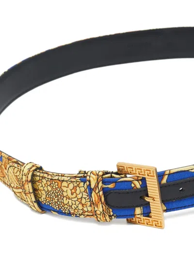 Pre-owned Versace Baroque-motif Belt