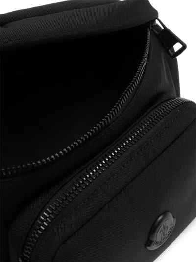 Moncler Rounded Black Belt Bag With Minimalist Design