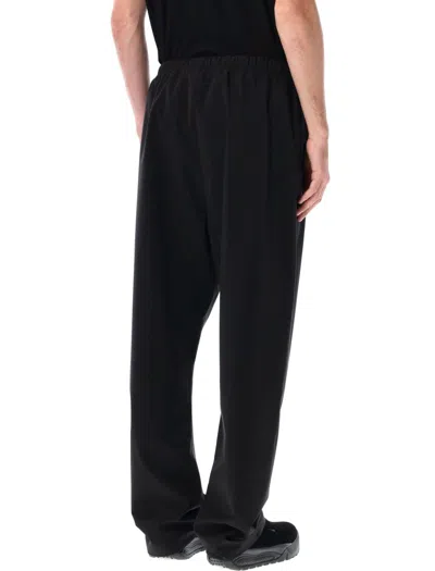 Fear Of God Relaxed Fit Nylon Track Pants With Adjustable Waistband In Black