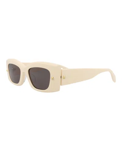 Alexander Mcqueen Square-frame Recycled Acetate Sunglasses