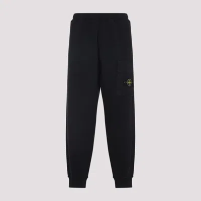 Stone Island Loose-fit Joggers With Pockets And Elasticateed Cuffs