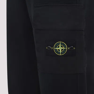 Stone Island Loose-fit Joggers With Pockets And Elasticateed Cuffs