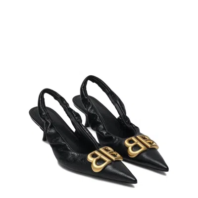 Balenciaga Monaco 50mm Slingback Pumps