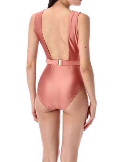 Zimmermann Lucky Plunge Flower One Piece