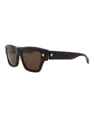 Alexander Mcqueen Square-frame Recycled Acetate Sunglasses
