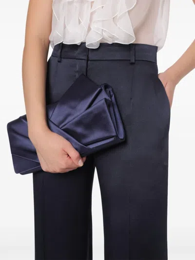 Alberta Ferretti High-waisted Wide-leg Trousers
