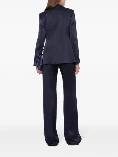 Alberta Ferretti High-waisted Wide-leg Trousers