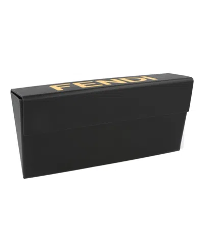 Fendi Shield-frame Metal Sunglasses With Bold Design
