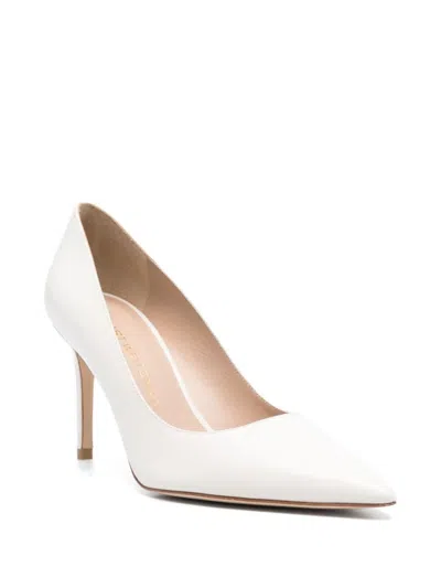 Stuart Weitzman With Heel White