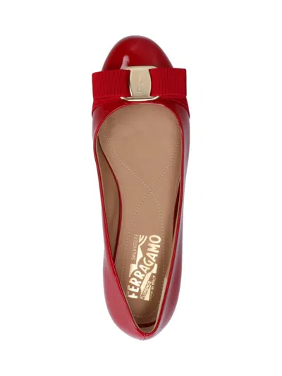 Ferragamo Varina Flat Ballerina Shoes