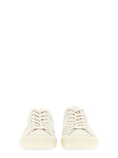 Tom Ford Suede Sneakers With Contrasting Stripe