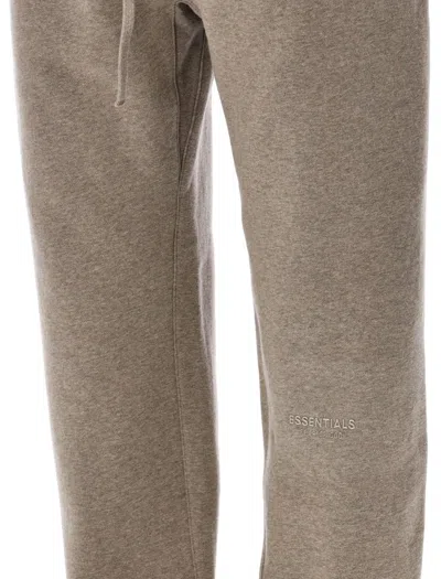 Fear Of God Relaxed Fit Sweatpants With Drawstring Cuffs And Logo Detail