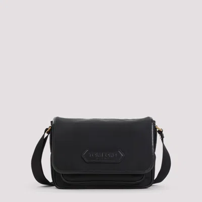 Tom Ford Messenger Black Polyester Shoulder Bag