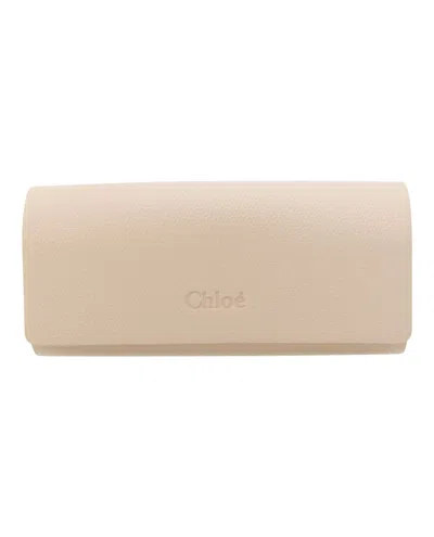 Chloé Round-frame Metal Sunglasses With Wavy Design