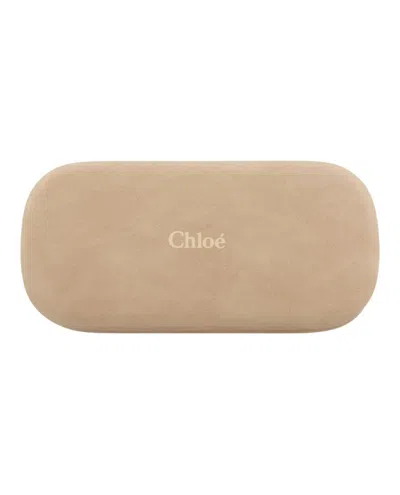 Chloé Round-frame Sunglasses With Metal Construction And Acetate Temples
