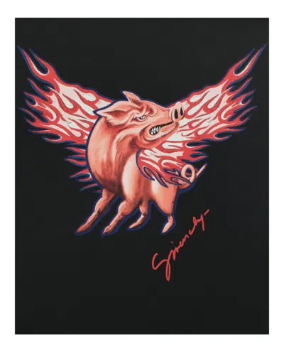 Givenchy Zodiac Pig Graphic Pouch