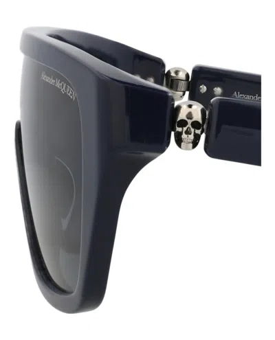 Alexander Mcqueen Shield-frame Recycled Acetate Sunglasses