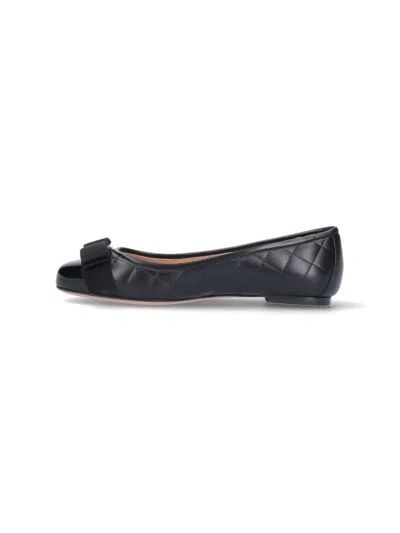 Ferragamo Ballet Flats Varina Patent Leather