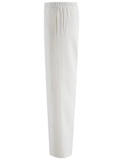 Fabiana Filippi Straight-leg Trousers With Elastic Waistband And Welt Pockets