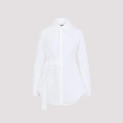 Jean Paul Gaultier Tailored Wrap Shirt With Silhouette