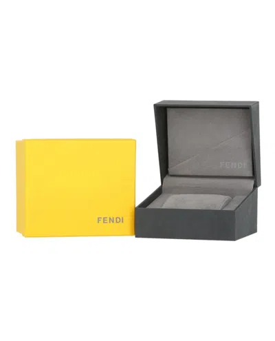 Fendi Policromia Diamond Watch With Mother Of Pearl Dial
