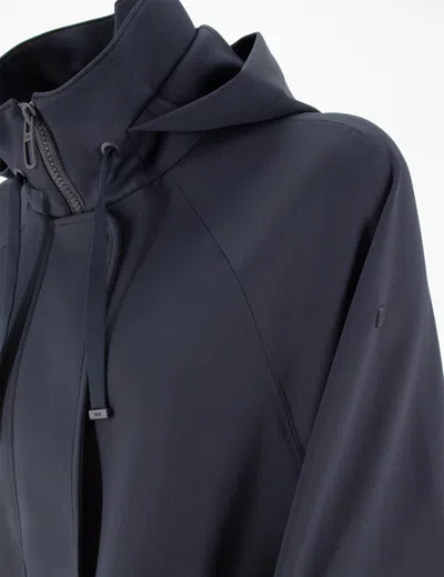 Duno Technical Fabric Jacket In Blue