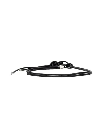 Isabel Marant Adjustable Knot Detail Belt With Metal Tips