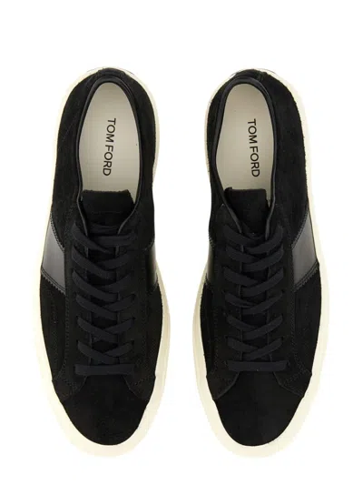 Tom Ford Logo-print Low-top Sneakers