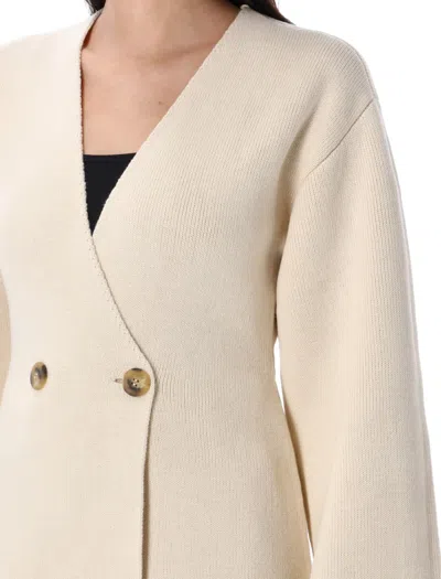 By Malene Birger Tinley Wool-blend Cardigan In Neutral