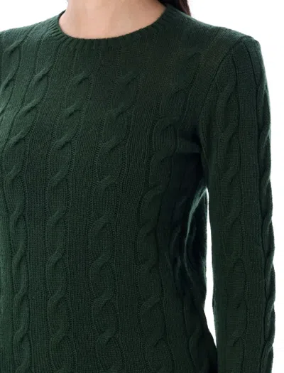 Polo Ralph Lauren Cable-knit Cashmere Crewneck Jumper With Textured Pattern
