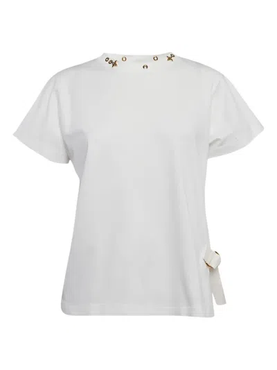 Pre-owned Louis Vuitton Eyelet-embellishment Jersey-texture T-shirt