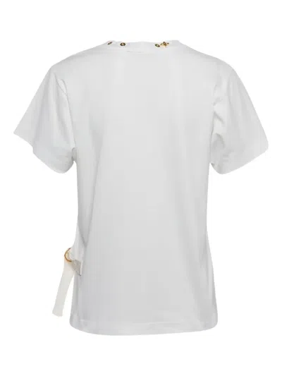 Pre-owned Louis Vuitton Eyelet-embellishment Jersey-texture T-shirt