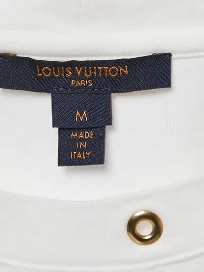 Pre-owned Louis Vuitton Eyelet-embellishment Jersey-texture T-shirt