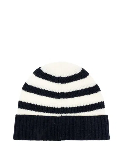 Apc Striped Ribbed Beanie In Multi