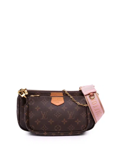 Pre-owned Louis Vuitton 2020 Monogram Multi Pochette Accessoires Satchel