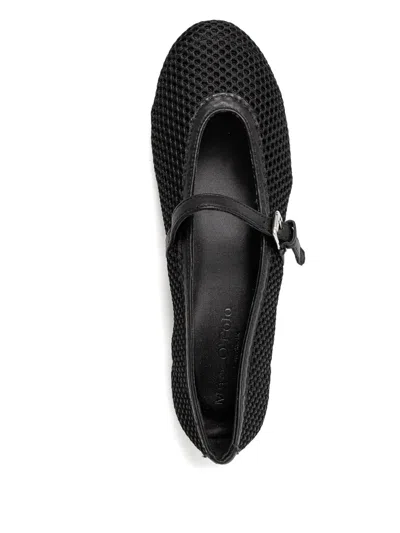 Marc O'polo Mesh Buckled Ballet Flats