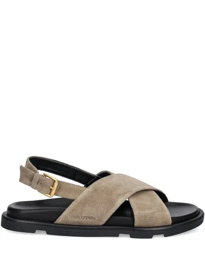 Marc O'polo Cross-strap Slingback Sandals