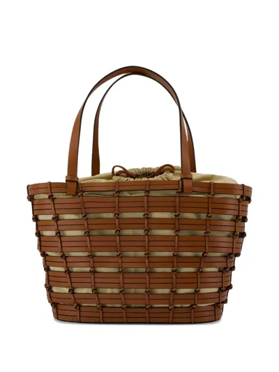 Vanessa Bruno Panier Woven Medium Tote Bag