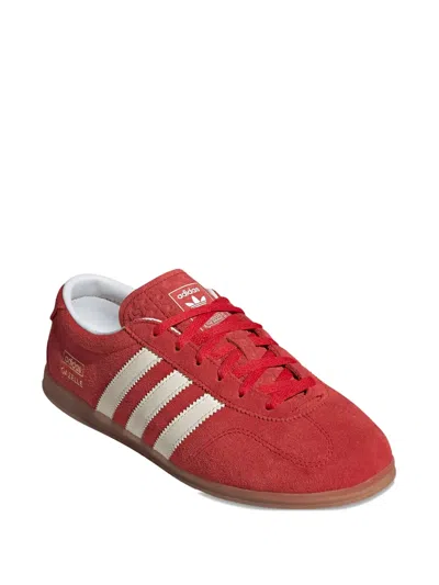 Adidas Originals Gazelle Lo Pro Low-top Sneakers In Red