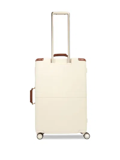 The Bridge Leather-trimmed Trunk Suitcase