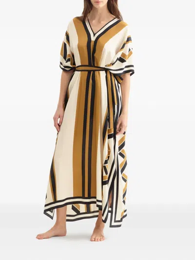 Eres Fréquence Striped Maxi Dress