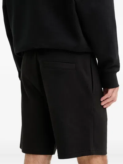 Hugo Boss Logo-print Track Shorts In Black