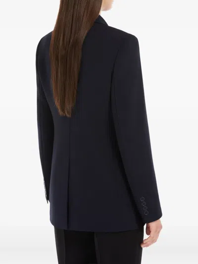 Max Mara Single-breasted Blazer In Black