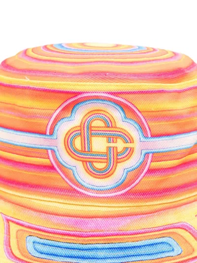 Casablanca Swirl-pattern Bucket Hat