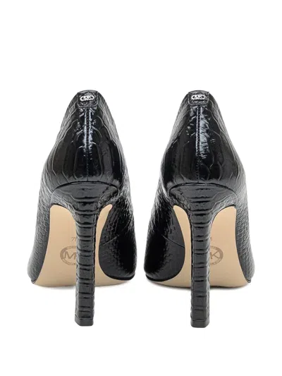 Michael Michael Kors 100mm Snakeskin-textured Pointed-toe Pumps