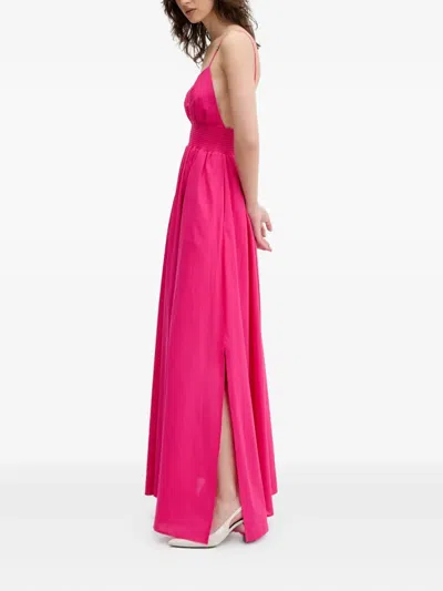 Hugo Boss Women's Strappy Maxi Dress In Pink