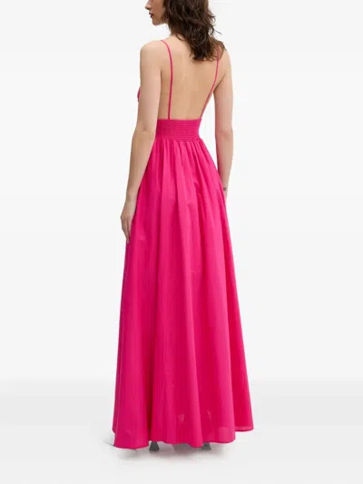 Hugo Boss Women's Strappy Maxi Dress In Pink