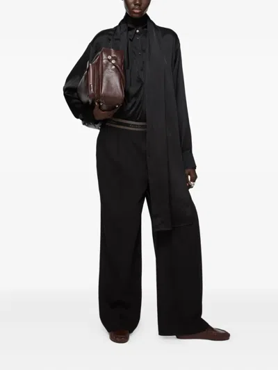 Acne Studios Layered Satin Blouse