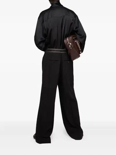 Acne Studios Layered Satin Blouse